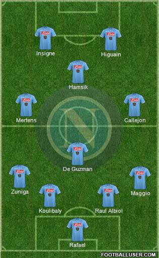 Napoli Formation 2014