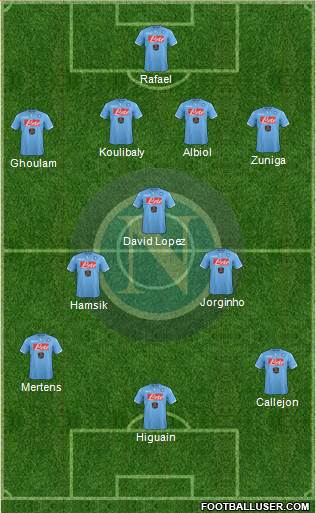 Napoli Formation 2014