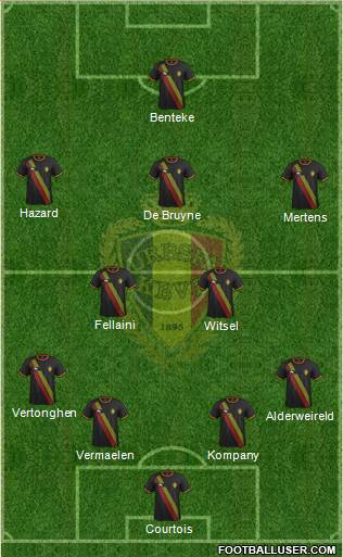 Belgium Formation 2014