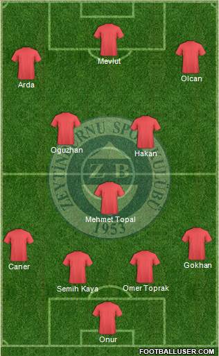 Zeytinburnuspor Formation 2014