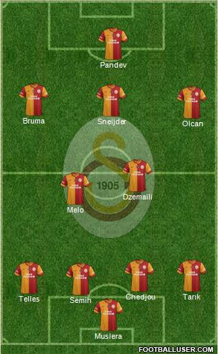 Galatasaray SK Formation 2014