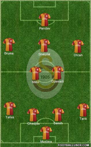 Galatasaray SK Formation 2014