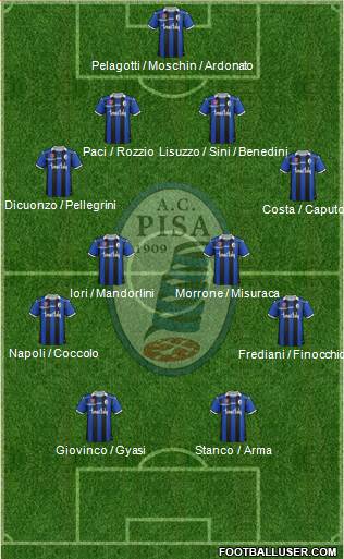 Pisa Formation 2014