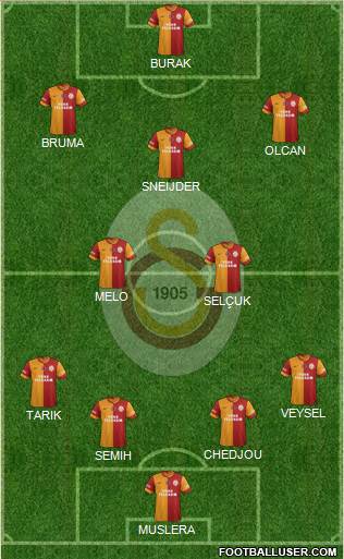 Galatasaray SK Formation 2014