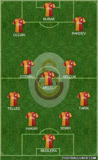 Galatasaray SK Formation 2014