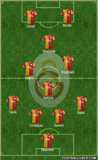 Galatasaray SK Formation 2014