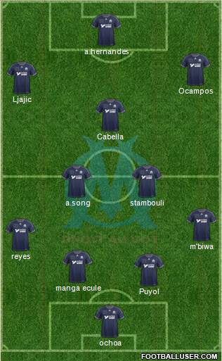 Olympique de Marseille Formation 2014