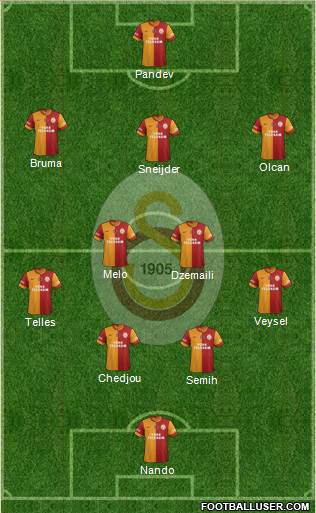 Galatasaray SK Formation 2014