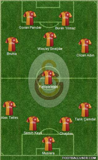 Galatasaray SK Formation 2014