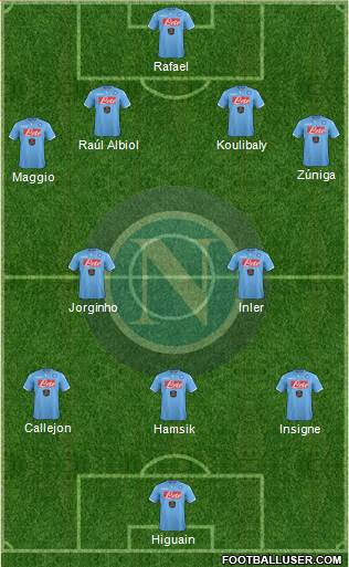 Napoli Formation 2014
