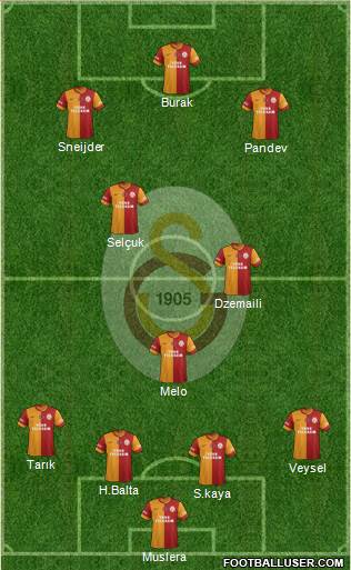 Galatasaray SK Formation 2014