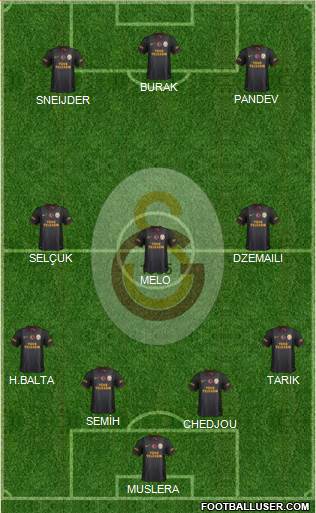 Galatasaray SK Formation 2014