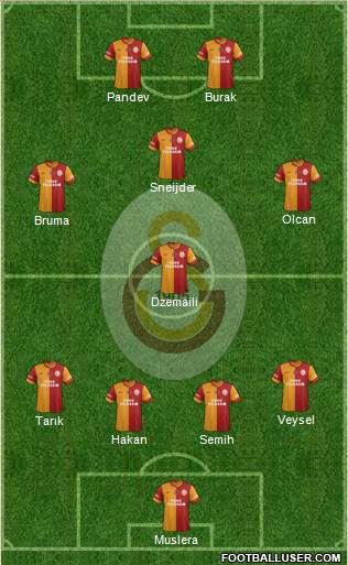 Galatasaray SK Formation 2014