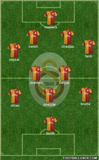 Galatasaray SK Formation 2014
