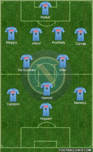 Napoli Formation 2014