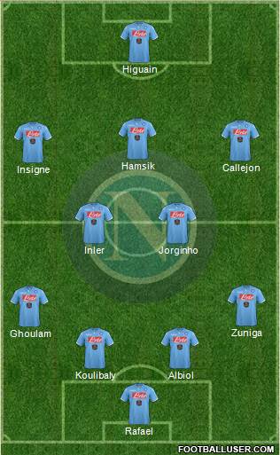 Napoli Formation 2014
