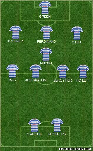 Queens Park Rangers Formation 2014