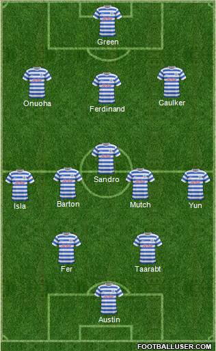 Queens Park Rangers Formation 2014