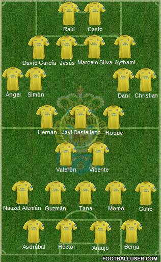 U.D. Las Palmas S.A.D. Formation 2014