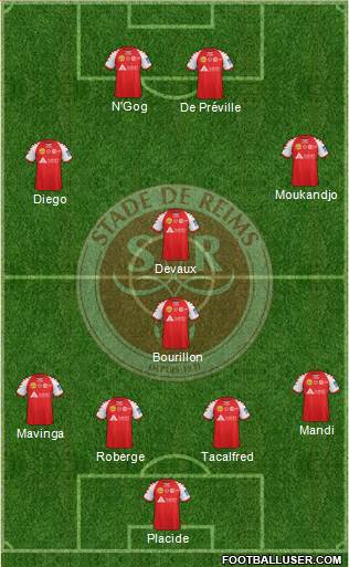 Stade de Reims Formation 2014