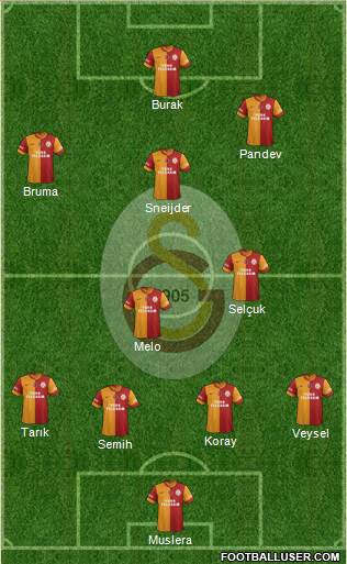 Galatasaray SK Formation 2014