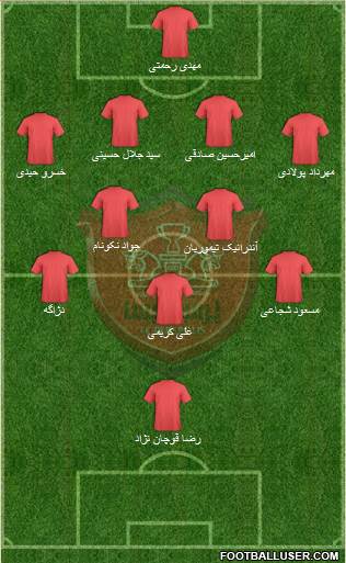 Persepolis Tehran Formation 2014