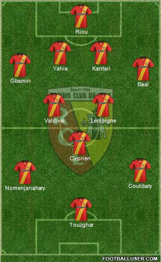 Racing Club de Lens Formation 2014