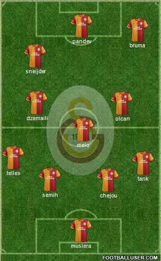 Galatasaray SK Formation 2014
