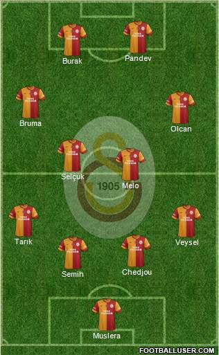 Galatasaray SK Formation 2014