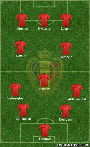 Belgium Formation 2014