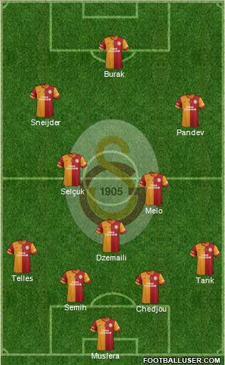 Galatasaray SK Formation 2014
