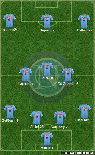 Napoli Formation 2014