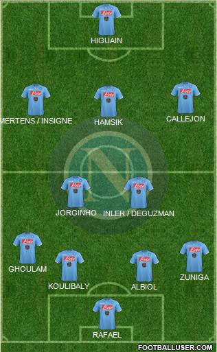 Napoli Formation 2014