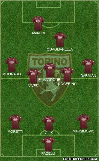 Torino Formation 2014