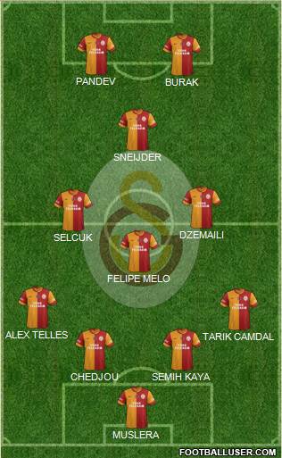 Galatasaray SK Formation 2014