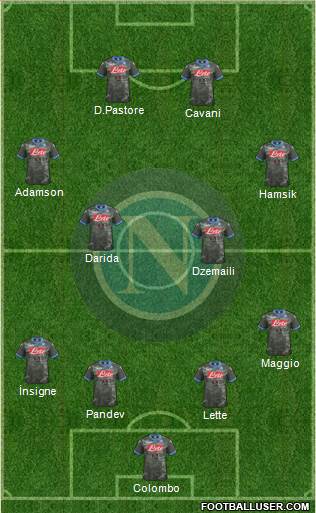 Napoli Formation 2014