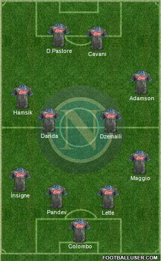 Napoli Formation 2014