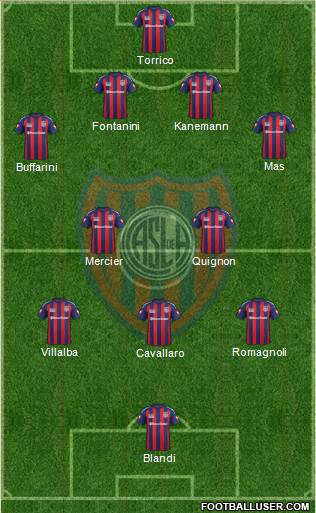San Lorenzo de Almagro Formation 2014