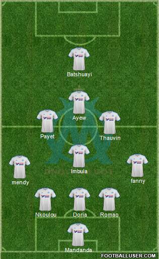 Olympique de Marseille Formation 2014