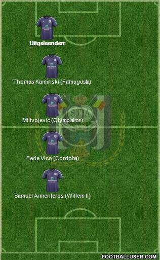 RSC Anderlecht Formation 2014