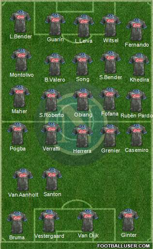 Napoli Formation 2014