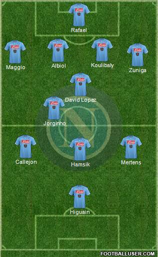 Napoli Formation 2014