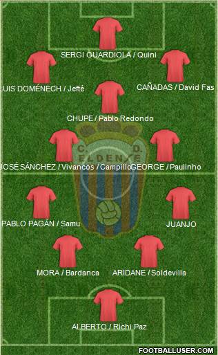 C.D. Eldense Formation 2014