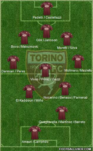Torino Formation 2014
