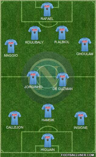 Napoli Formation 2014