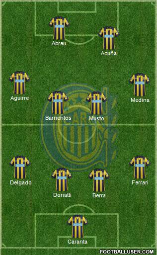 Rosario Central Formation 2014