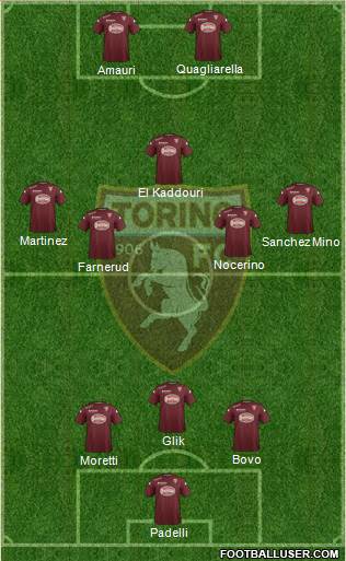 Torino Formation 2014