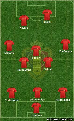 Belgium Formation 2014