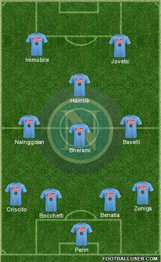 Napoli Formation 2014