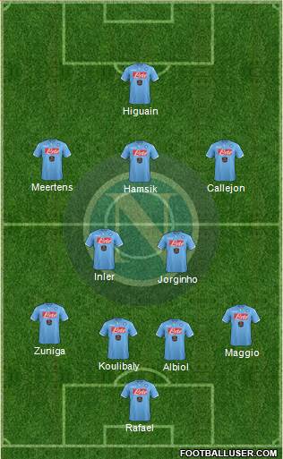 Napoli Formation 2014